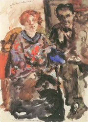 Erich Goeritz et sa femme